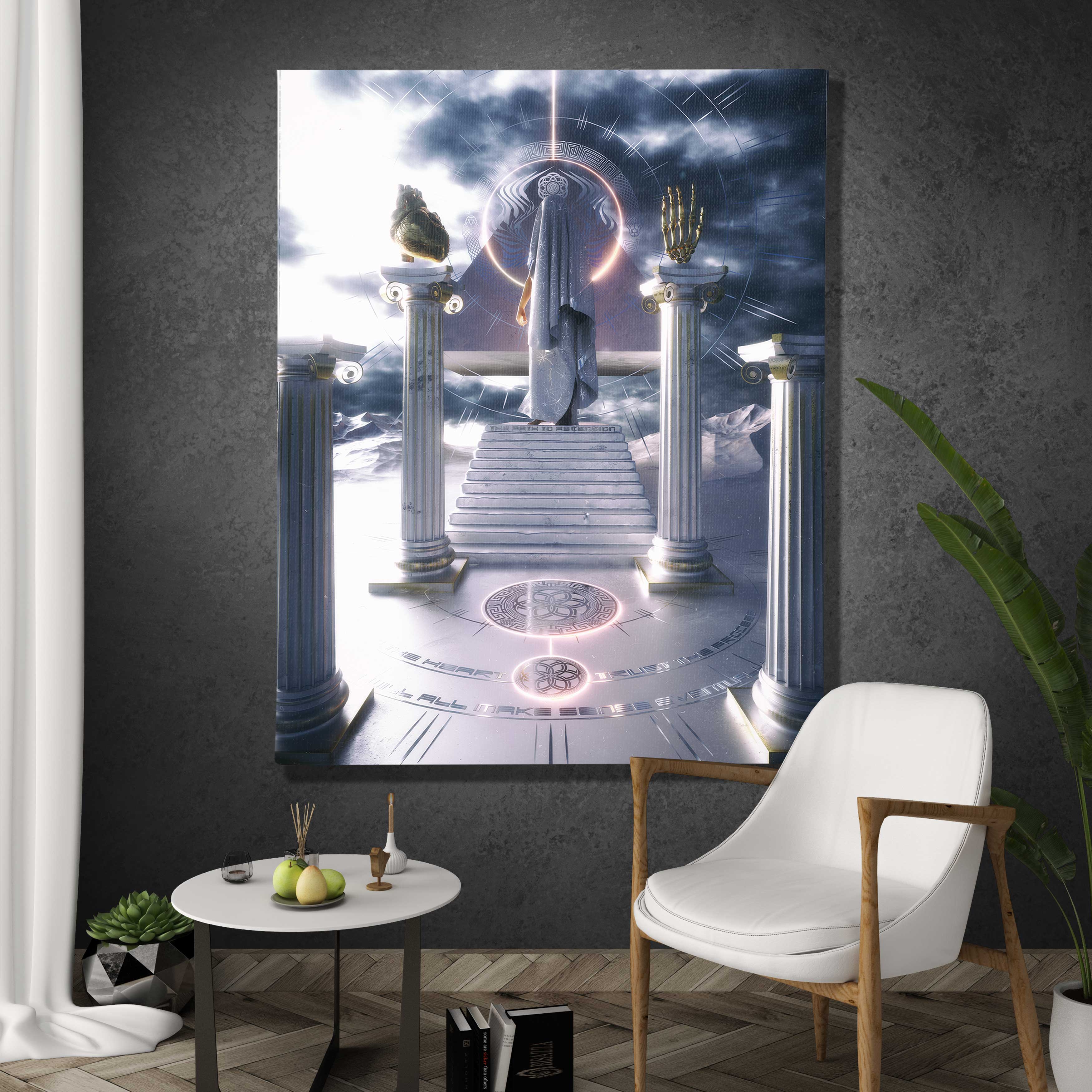PATH TO ASCENSION • AFTERTASTE • Canvas Wrap Canvas 