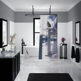 Path to Ascension Shower Curtains 