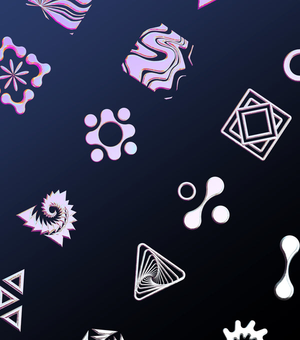 Neo Renaissance • Vector Asset Pack 01 Bevel Chrome • Stoic Digital 