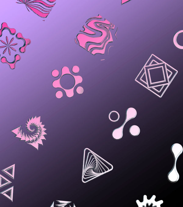 Neo Renaissance • Vector Asset Pack 01 Bevel Chrome • Stoic Digital 