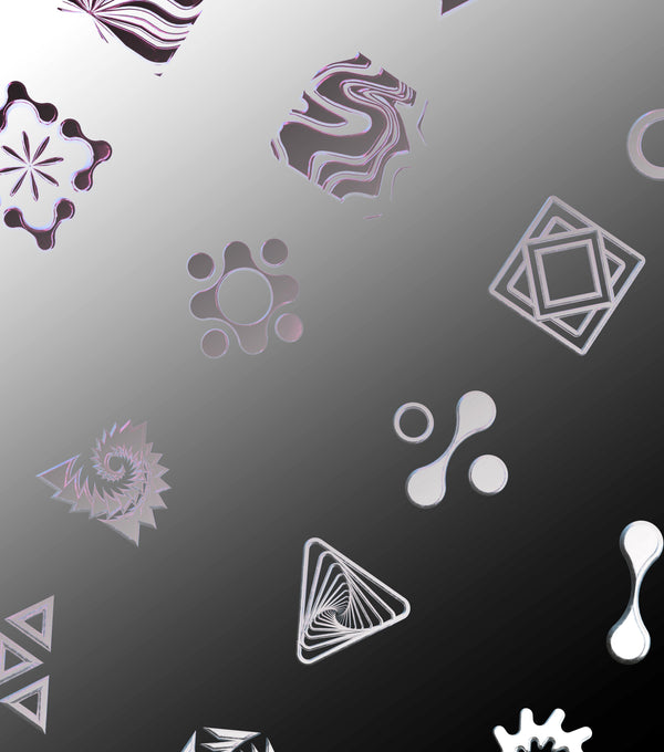 Neo Renaissance • Vector Asset Pack 01 Bevel Chrome • Stoic Digital 