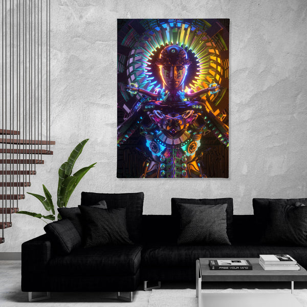 DEMIGLOW • GLASS CRANE/LANE • LE 222 Canvas Wrap Canvas 