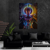 DEMIGLOW • GLASS CRANE/LANE • LE 222 Canvas Wrap Canvas 