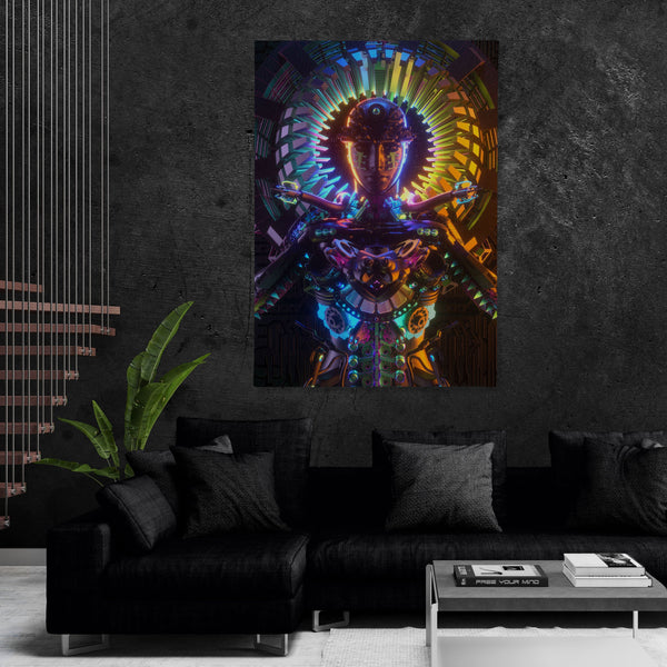 DEMIGLOW • GLASS CRANE/LANE • LE 222 Canvas Wrap Canvas 