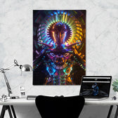 DEMIGLOW • GLASS CRANE/LANE • LE 222 Canvas Wrap Canvas 