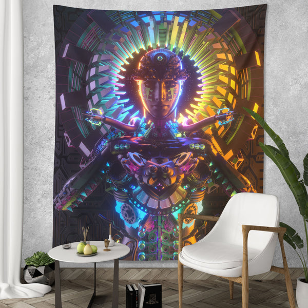 DEMIGLOW • GLASS CRANE/LANE • Wall Tapestry Tapestry 
