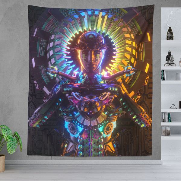 DEMIGLOW • GLASS CRANE/LANE • Wall Tapestry Tapestry 