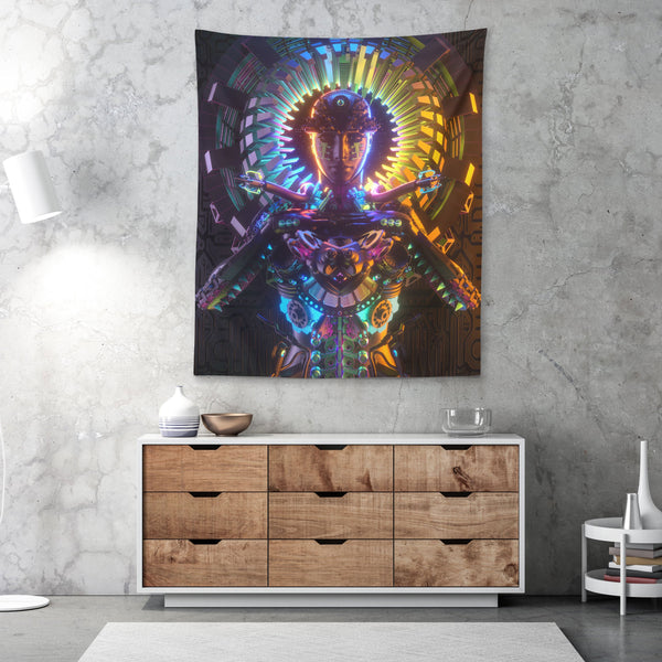 DEMIGLOW • GLASS CRANE/LANE • Wall Tapestry Tapestry 