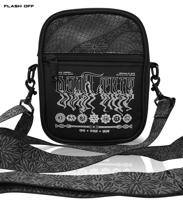 DON'T TRIP • Double-Sided • Reflective Shoulder Bag Shoulder Bag 