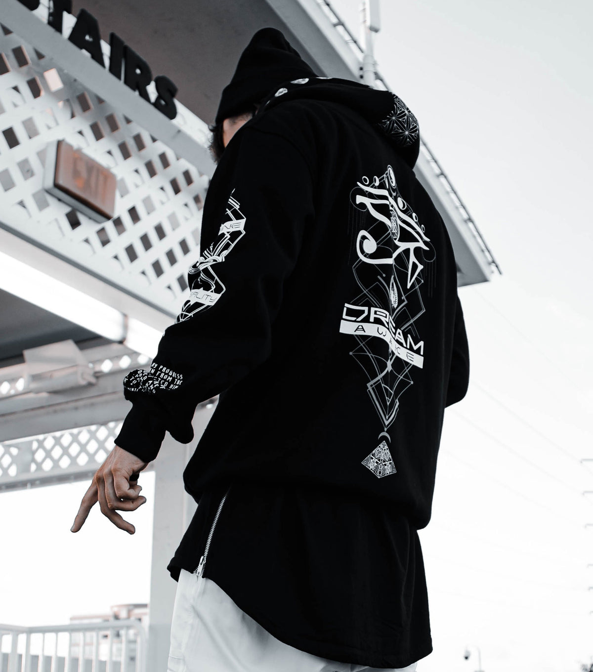 DREAM AWAKE • Hidden Pocket Hoodie Hoodie 
