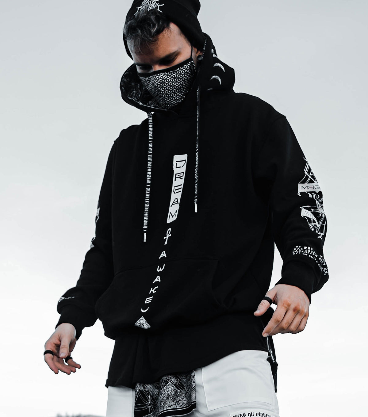 DREAM AWAKE • Hidden Pocket Hoodie Hoodie 