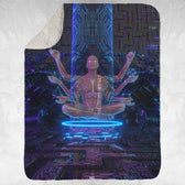 ELDER • GLASS CRANE • Sherpa Blanket Blanket 