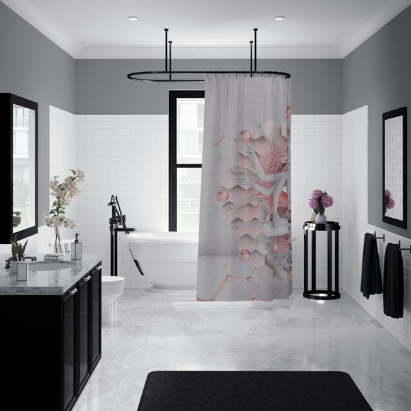 GOT'EM • GLASS CRANE • Shower Curtain Shower Curtain 