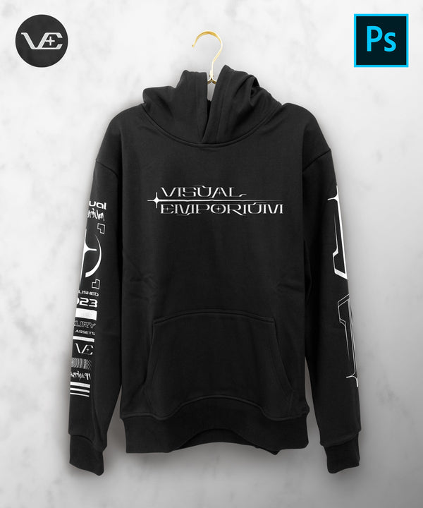 Visual - Emporium - Hanging Hoodie - Premium Digital Mockup 