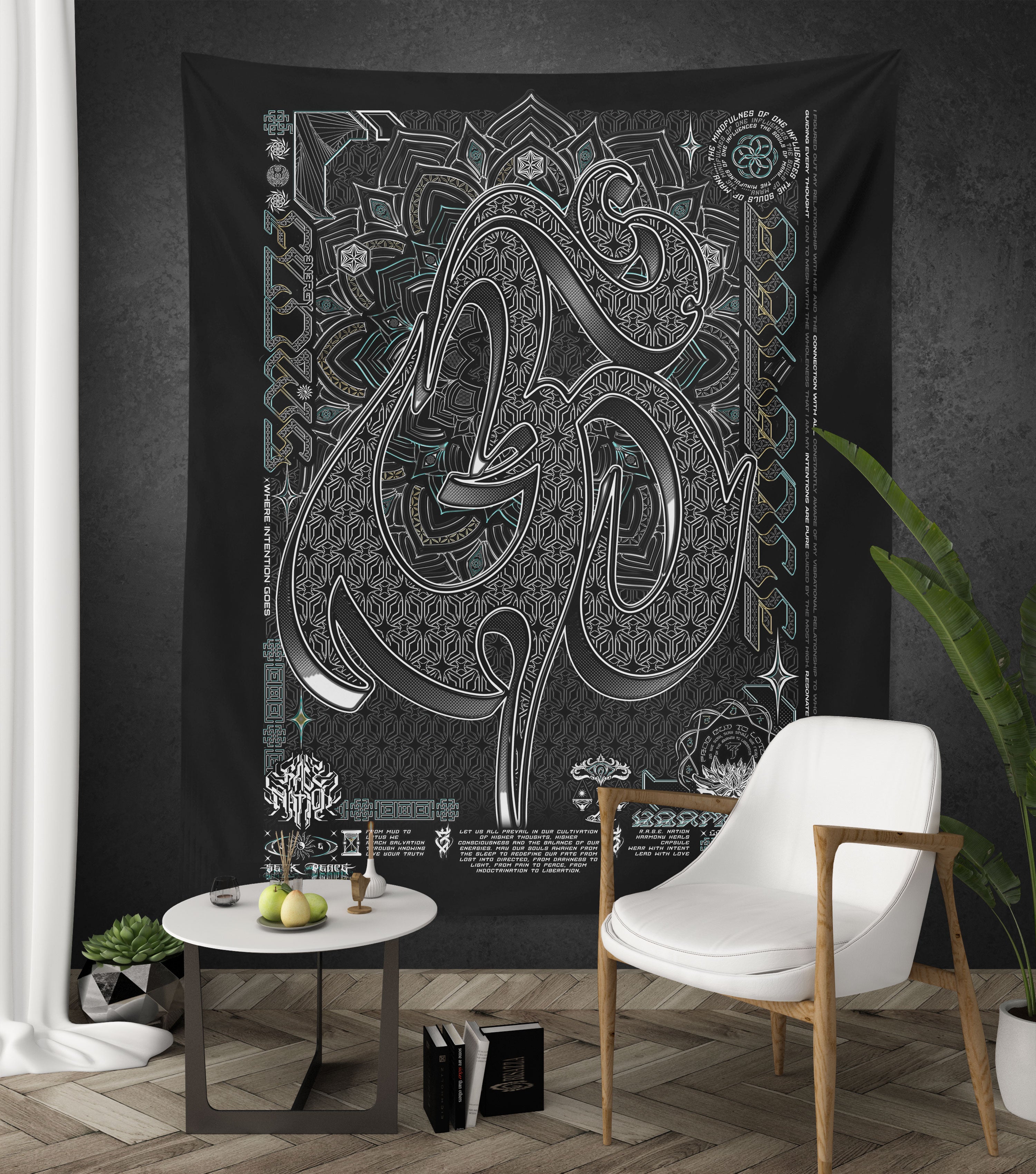 HARMONY HEALS • Wall Tapestry 