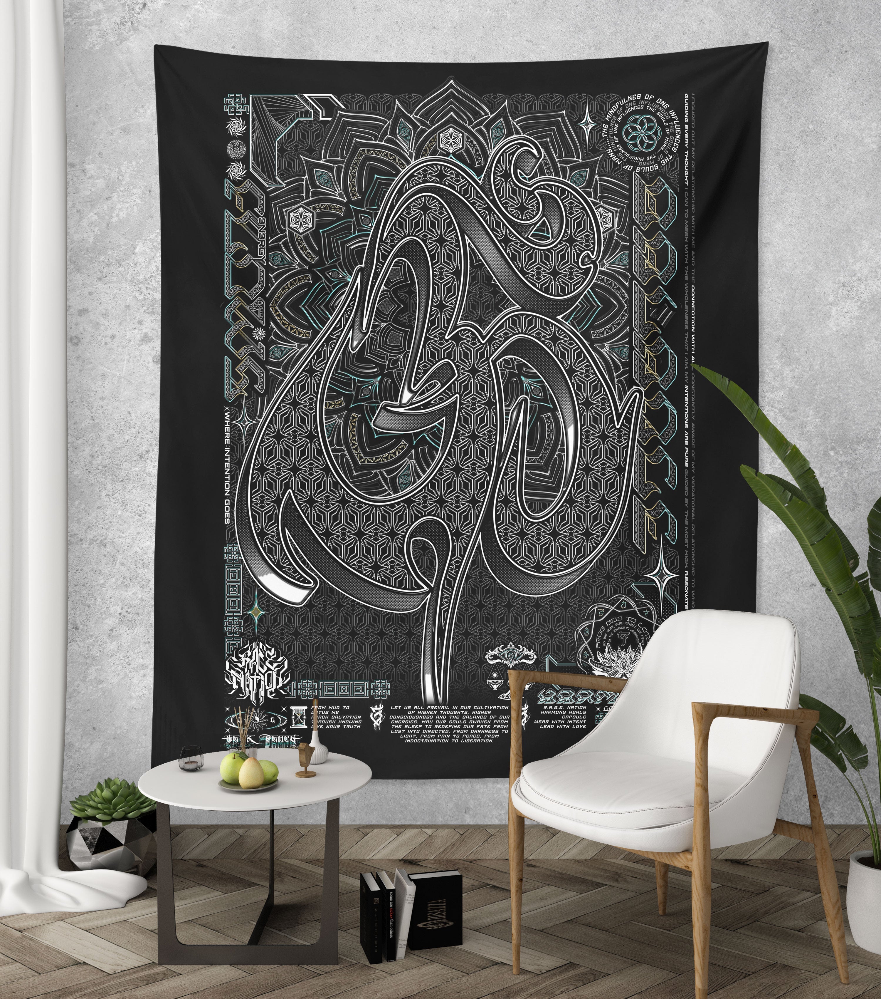 HARMONY HEALS • Wall Tapestry 
