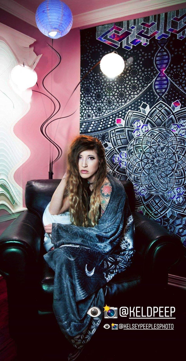 ONENESS GALAXY • Glenn Thomson Wall Tapestry 