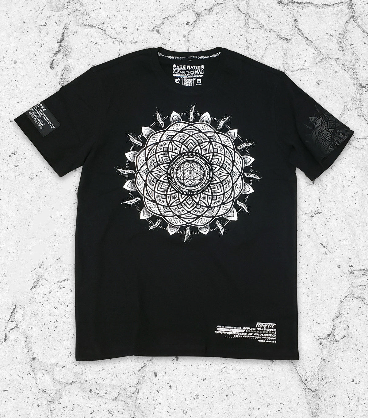 PRE ORDER • LOTUS THRONE (sahasrāra सहस्रार) • GLENN THOMSON x RNA • T-Shirt T-Shirt 