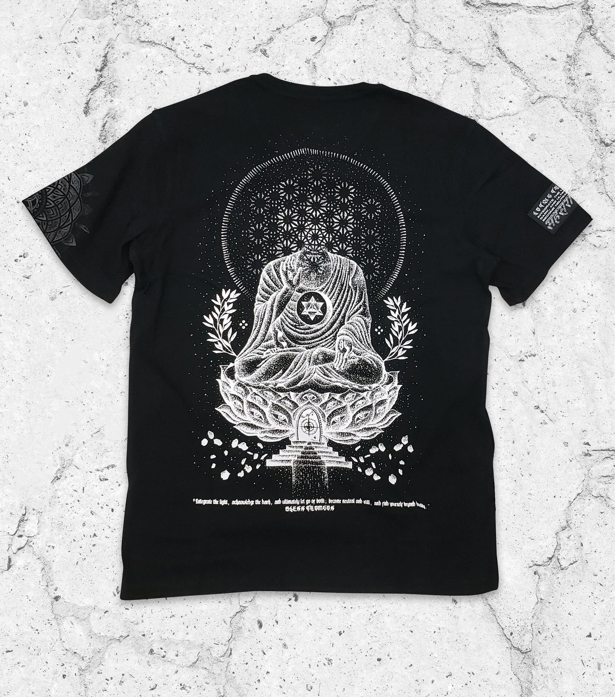 PRE ORDER • LOTUS THRONE (sahasrāra सहस्रार) • GLENN THOMSON x RNA • T-Shirt T-Shirt 