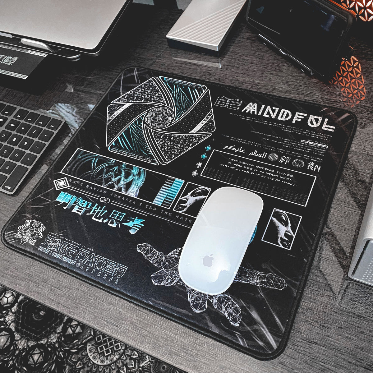 MIND OF ZEN V2 • MOUSEPAD Mouse Pad 
