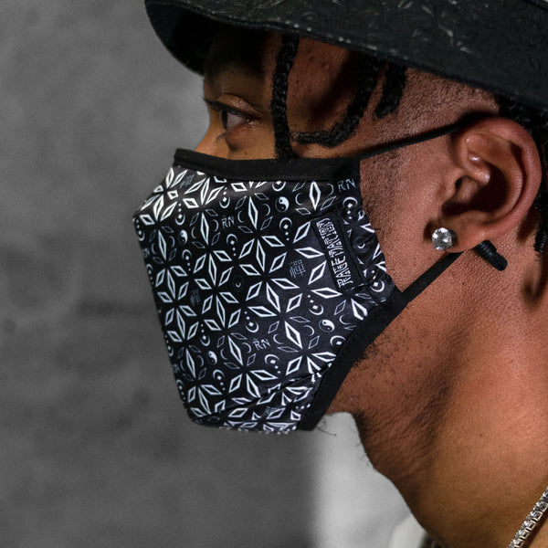 MIND OF ZEN V1 • Satin Face Mask + Filters Mask 