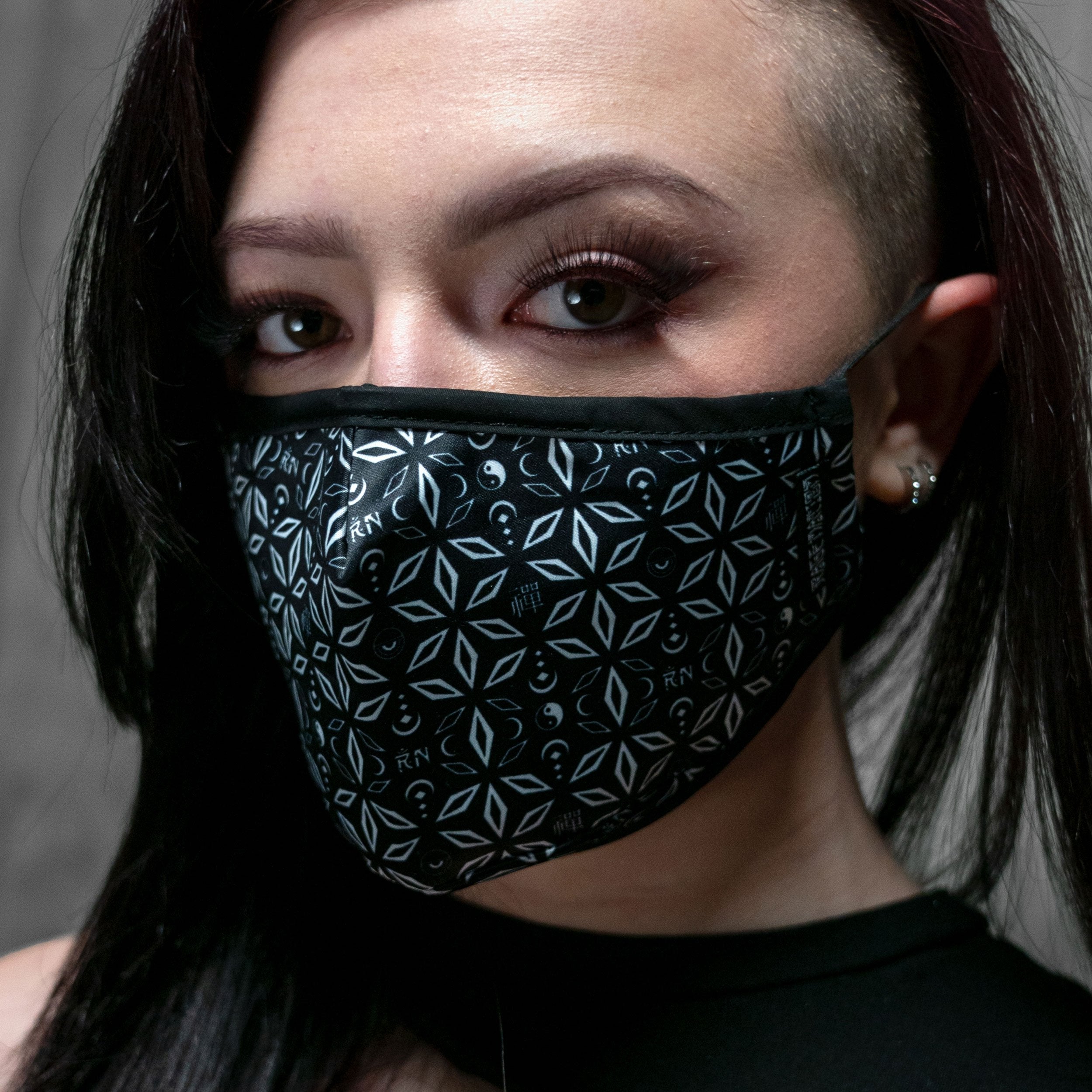 MIND OF ZEN V1 • Satin Face Mask + Filters Mask 