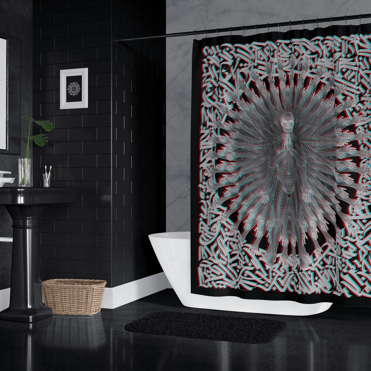 PRIMORDIAL GUARDIAN • SUMMONS • Shower Curtain 