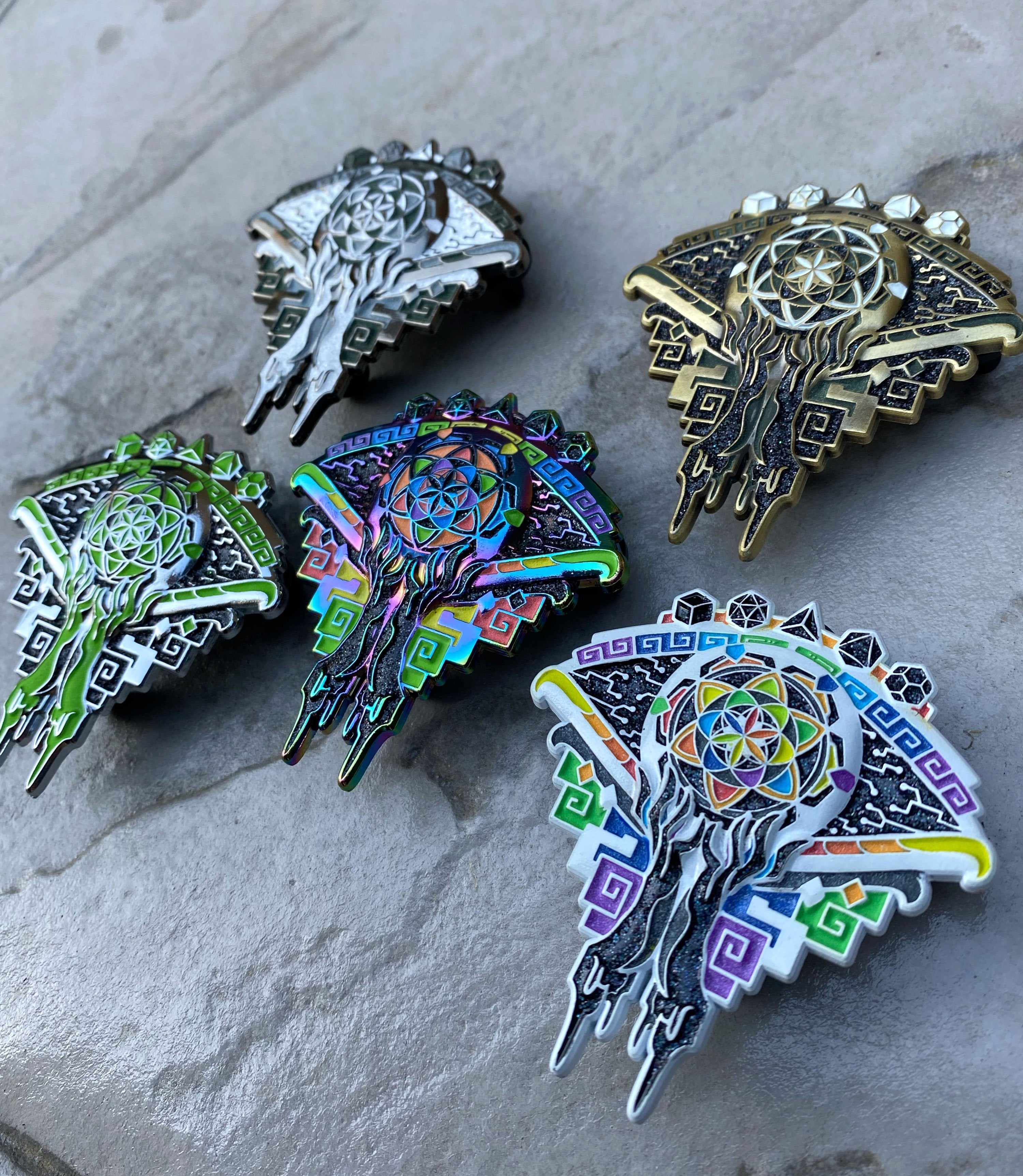 AHIMSA • FULL COLLECTION • 5 LE Hat Pins Pins 