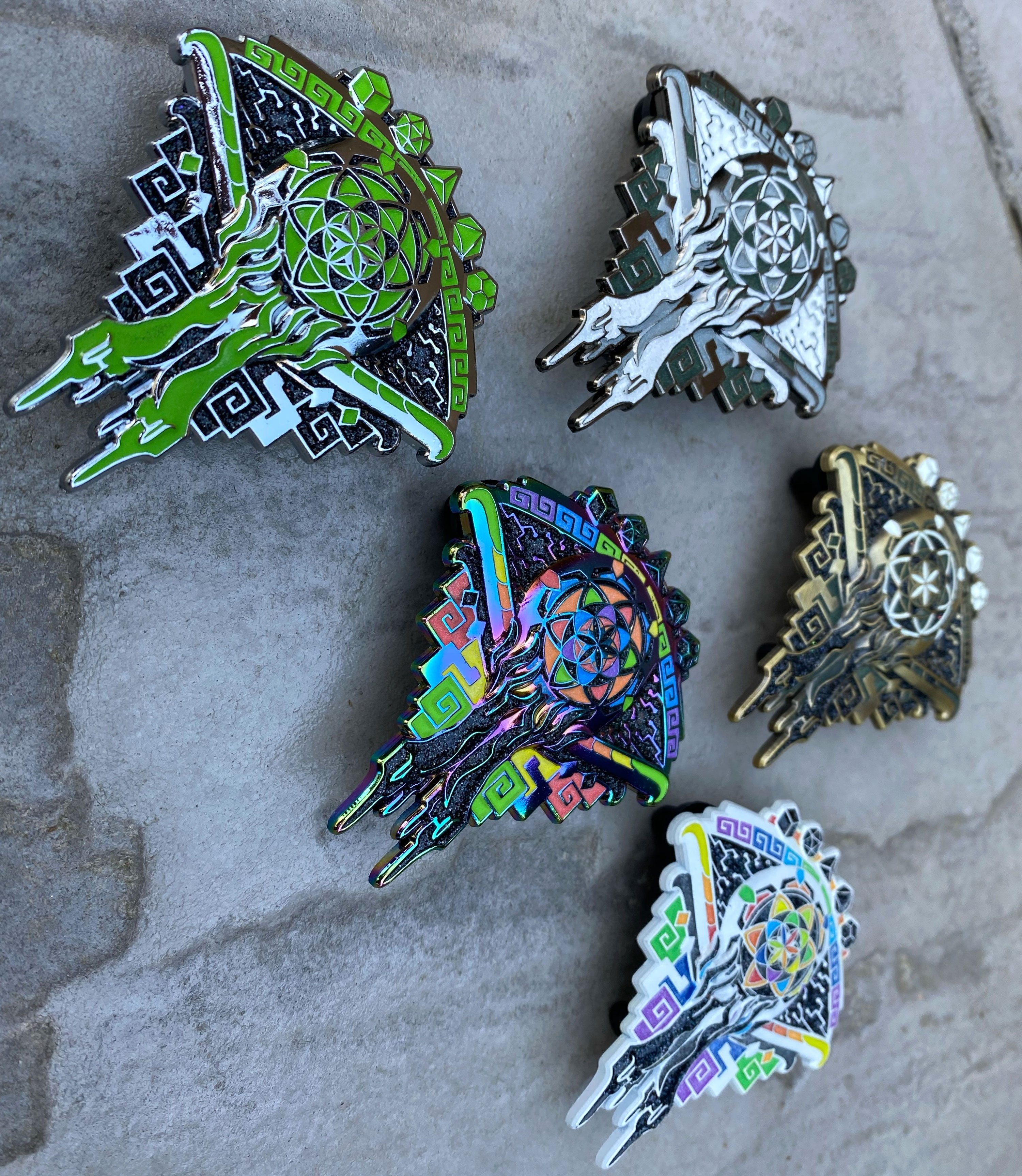 AHIMSA • FULL COLLECTION • 5 LE Hat Pins Pins 