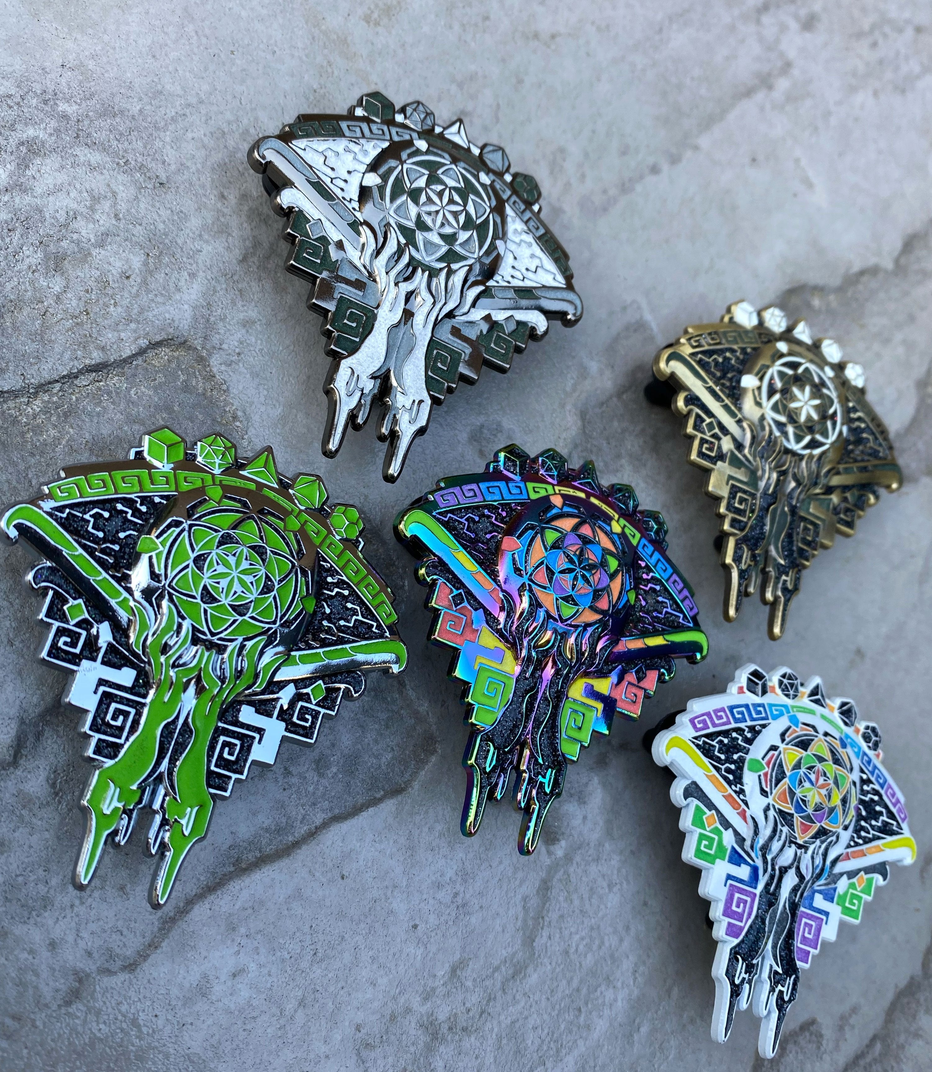 AHIMSA • FULL COLLECTION • 5 LE Hat Pins Pins 