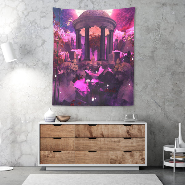 SENECA • STOIC DIGITAL • Wall Tapestry Tapestry 