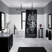SERPENT INVOCATION • Shower Curtain Shower Curtain 