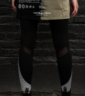 SILVER SEQUENCE • Reflective Yoga Pants / Leggings Leggings 