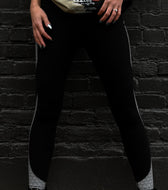 SILVER SEQUENCE • Reflective Yoga Pants / Leggings Leggings 