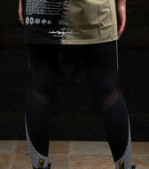 SILVER SEQUENCE • Reflective Yoga Pants / Leggings Leggings 