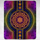STAGES OF LIGHT V1 • YANTRART • Sherpa Blanket Blanket 