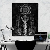 TRANSMUTATION • YANTRART • Vertical Canvas Wrap Canvas 