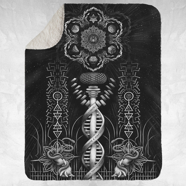 TRANSMUTATION • YANTRART • Sherpa Blanket Blanket 