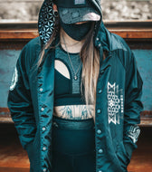 BACK IN STOCK • EVOLUMINATE • All-Season Hooded Windbreaker Jacket Jacket 