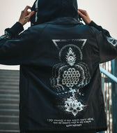 BACK IN STOCK • EVOLUMINATE • All-Season Hooded Windbreaker Jacket Jacket 