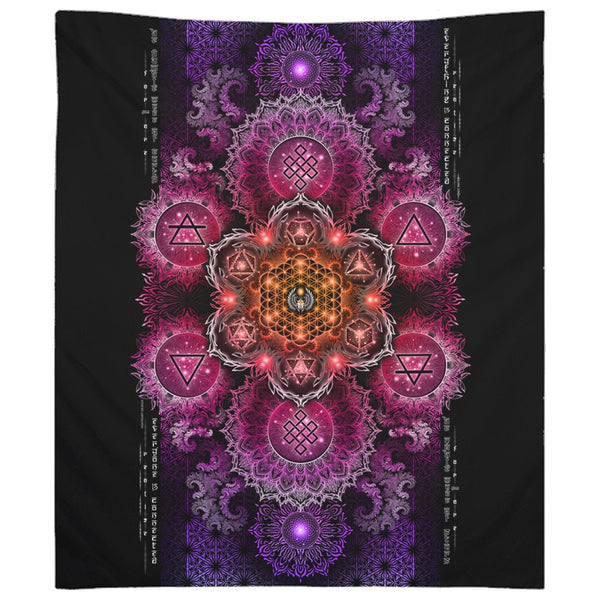 NEW-ETERNAL ALCHEMY V2.5 • YANTRART • Wall Tapestry Tapestry 88x104 inch 