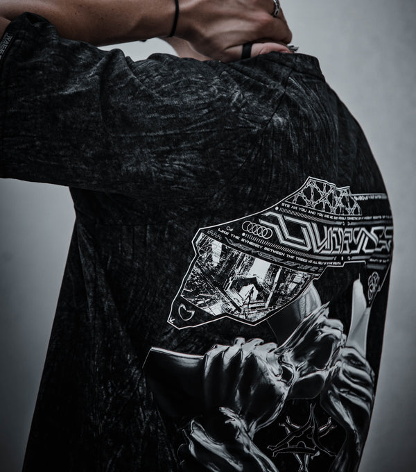 COEXIST V2 • STRIPED [ACID] WASH • SVBDVN x RNA • Premium T-Shirt T-Shirt 