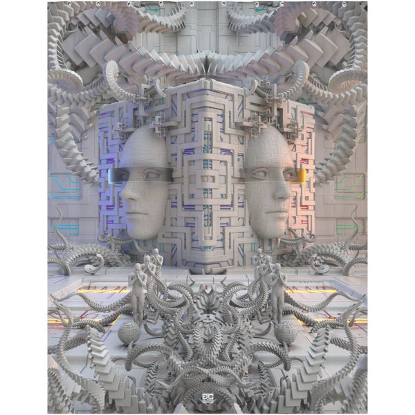 DEFENSE NODE SHOWER CURTAINS 70x90 inch 