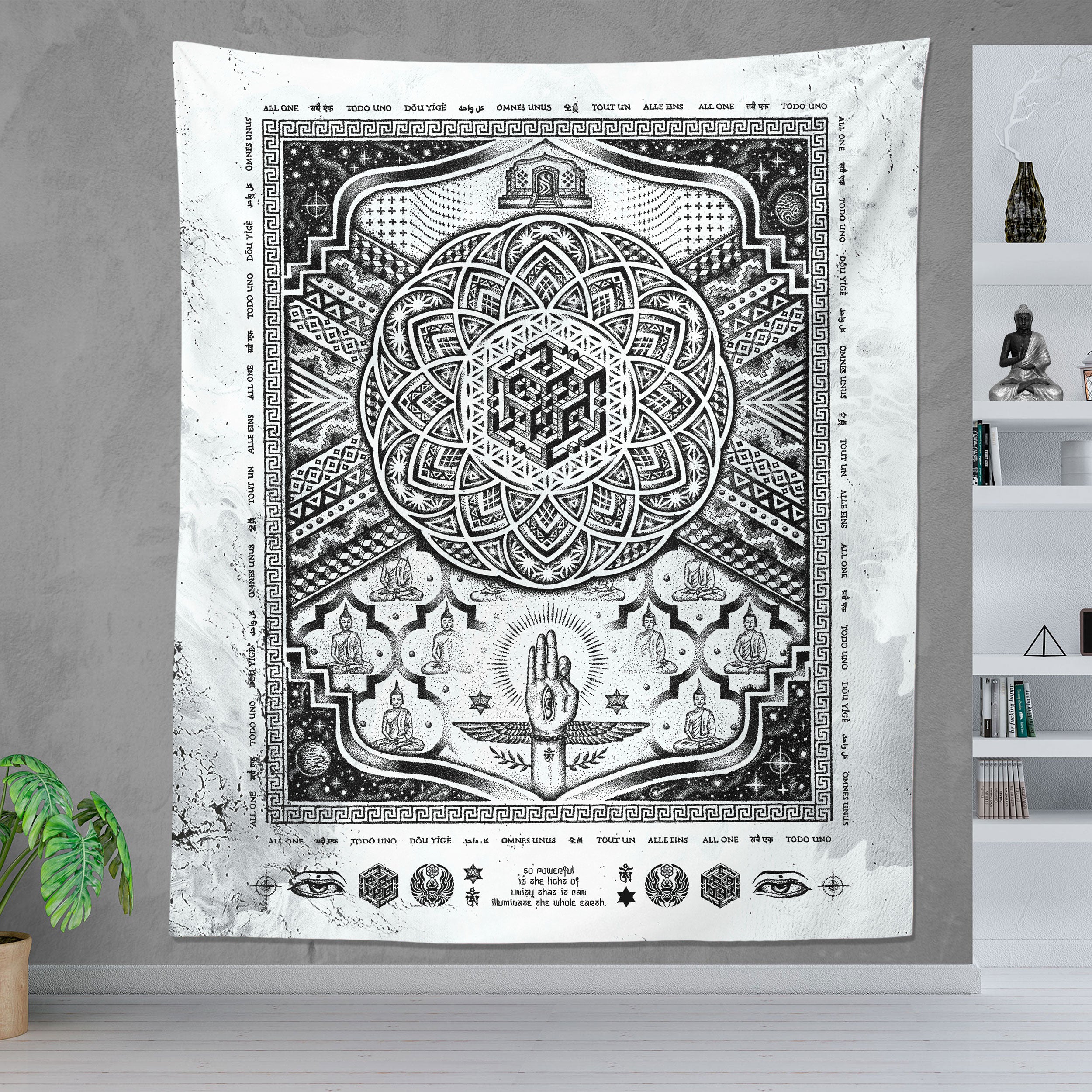 BOUNDLESS UNION • Wall Tapestry Tapestry 