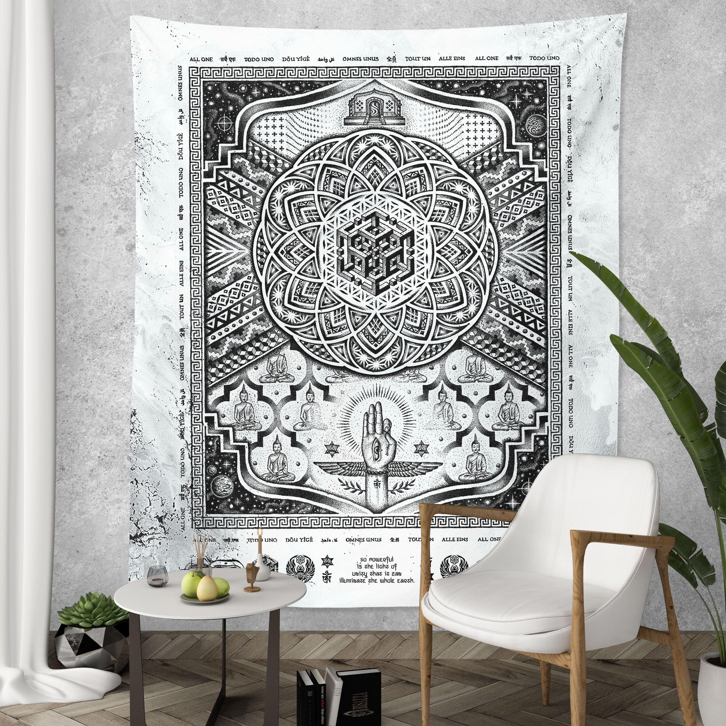 BOUNDLESS UNION • Wall Tapestry Tapestry 