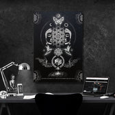 RESACRALIZATION V2 • Glenn Thomson Vertical Canvas Wrap Canvas 