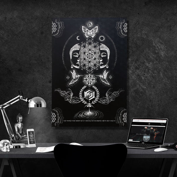 RESACRALIZATION V2 • Glenn Thomson Vertical Canvas Wrap Canvas 