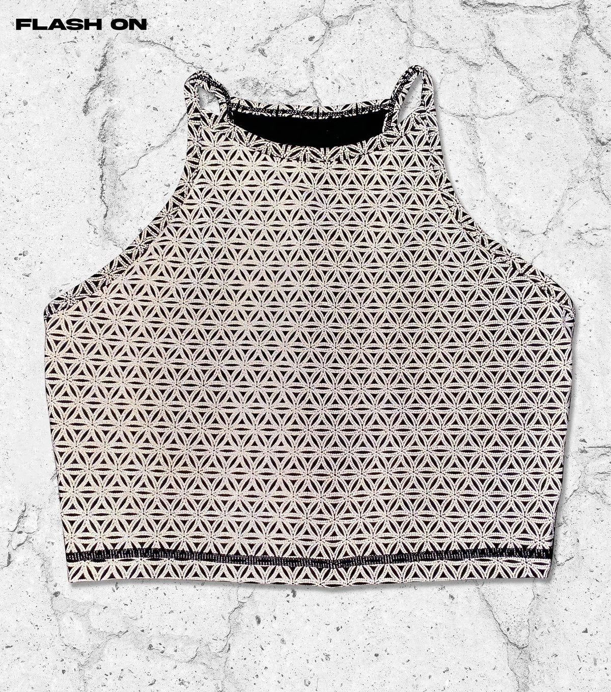 COMING SOON • SILVER SEQUENCE • Reflective Crop Top Crop Top 