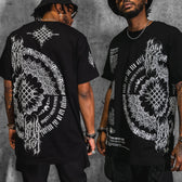 COMPASSION • YANTRART • Reflective Droptail T-shirt T-Shirt 