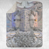 DEFENSE NODE • GLASS CRANE • Sherpa Blanket Blanket 